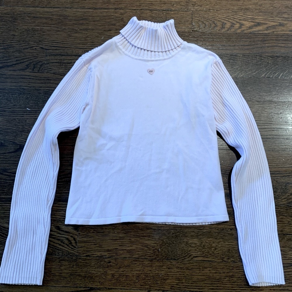 Lili Gaufrette Paris girls cotton turtleneck